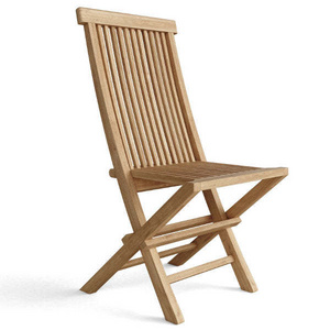 Wholesale Teak Folding Chair Special Cheap Price Modern Teak Outdoor Furniture Foldable Dining Chair