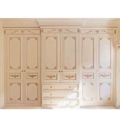 Best selling antique wardrobe bedroom furniture High quality furniture- French Clothes Storage Armoire