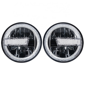 Customizable High Intensity sealed round high low beam 7inch led Head Light