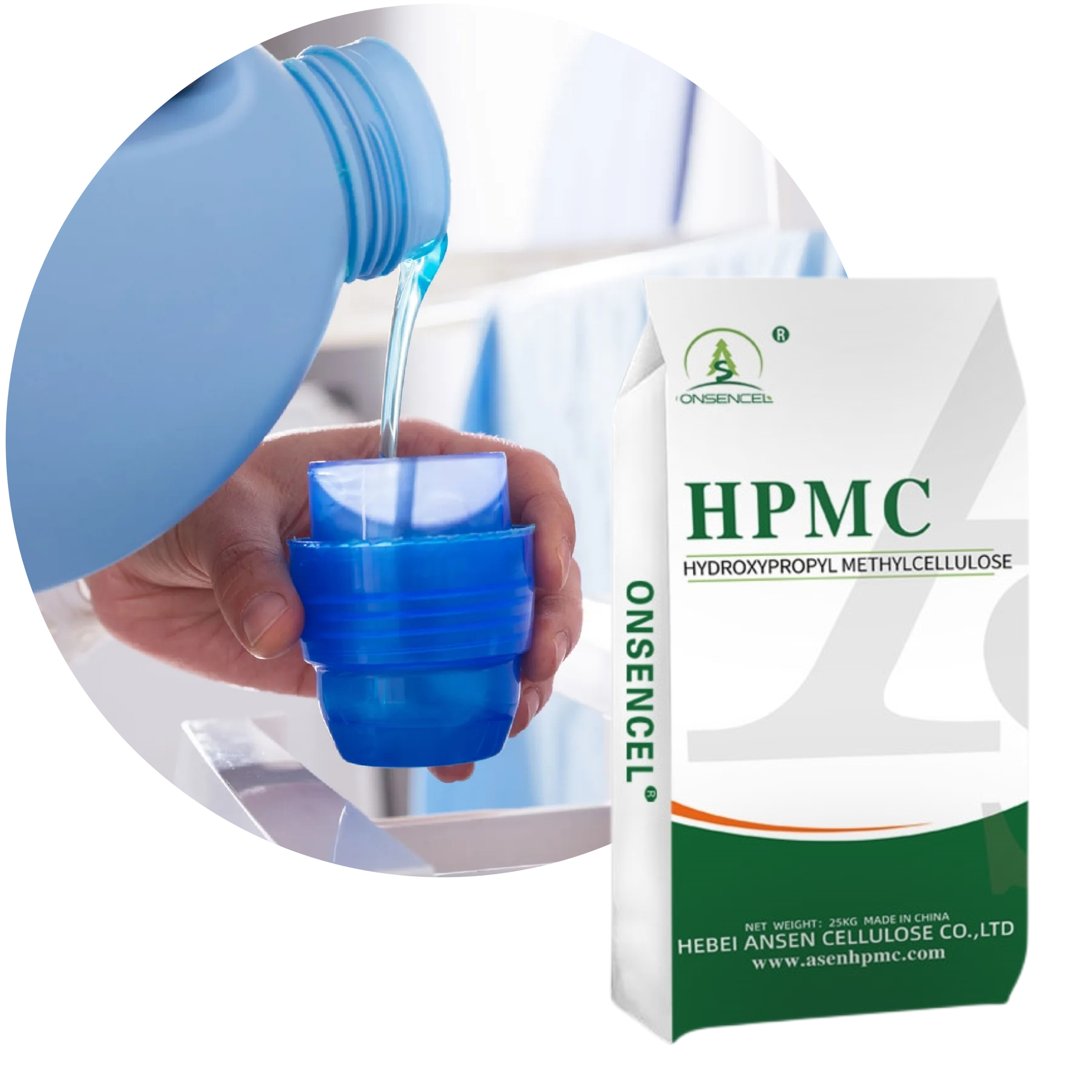 Hydroxypropyl Methyl Cellulose daily Chemical Thickener Methyl Cellulose Powder HPMC