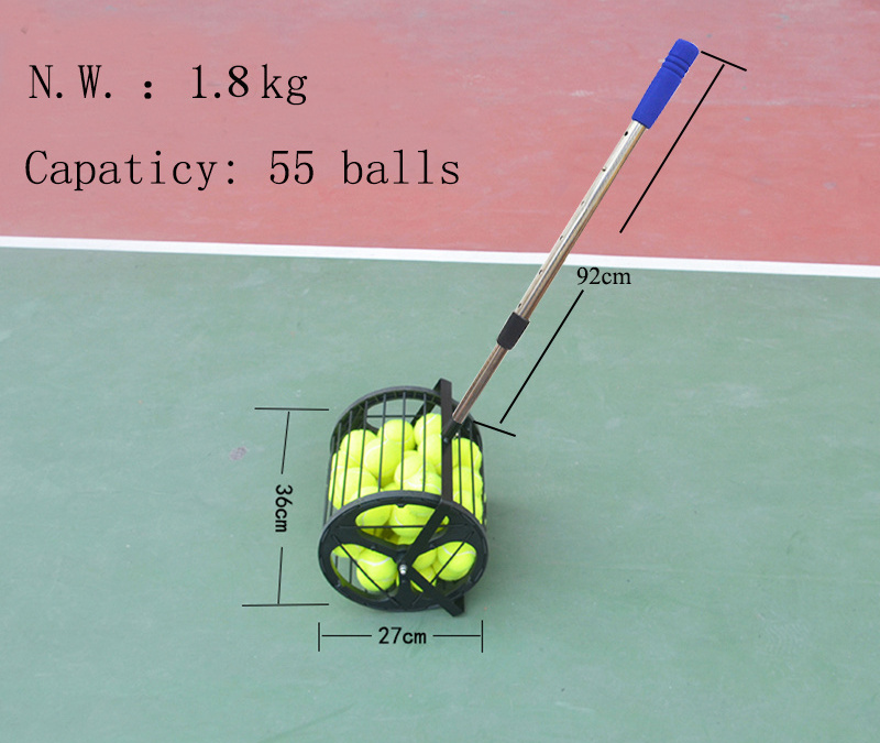 Tennis Ball Pick Up Tennis Ball Picker Collector  Training Equipment for Wholesale