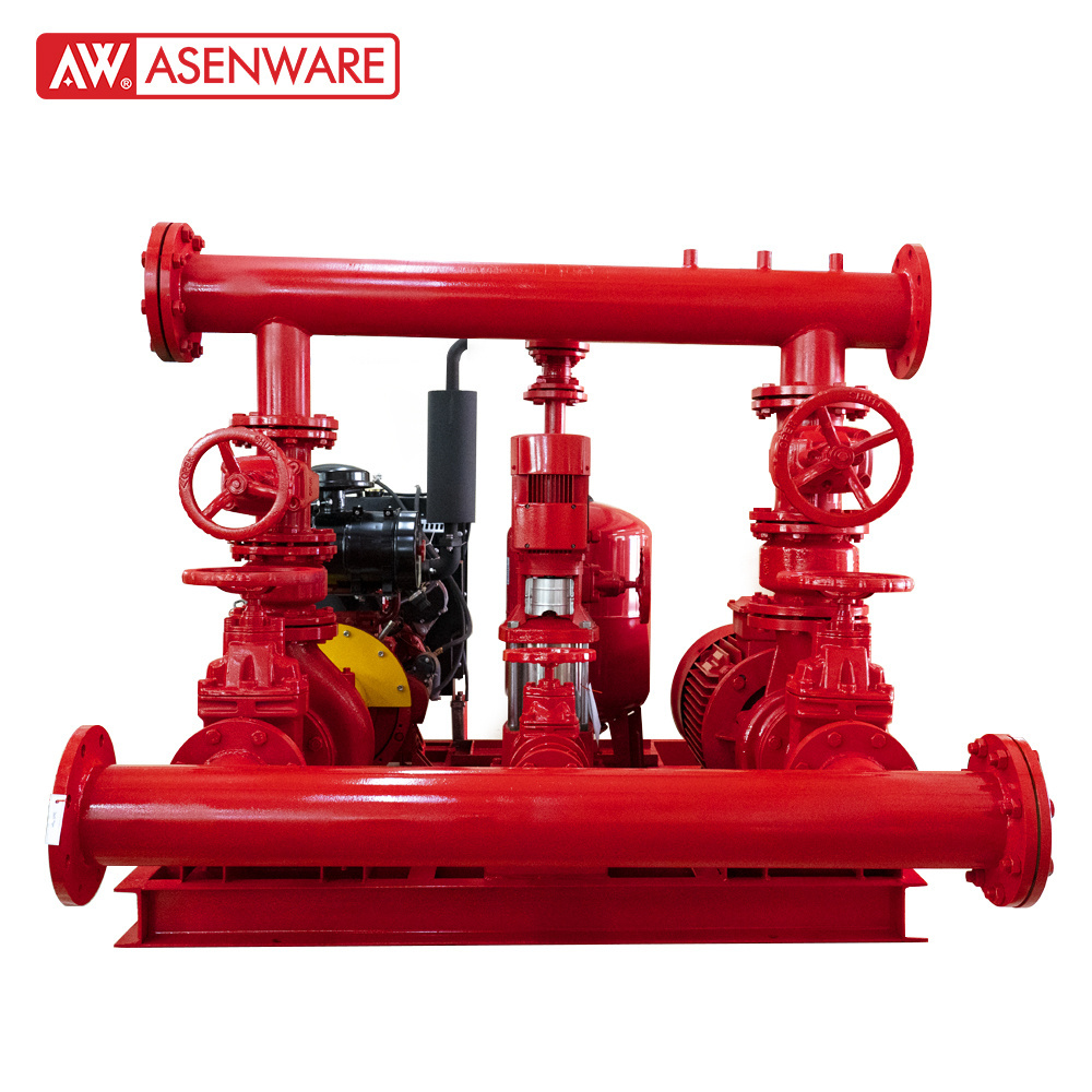 Asenware water firefighting diesel engine fire pump series for sale