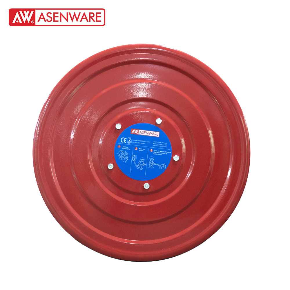 Factory 3/4 inch 1'' 30 Meters  Manual Swing / Automatic High Pressure Fire Hose Reel