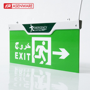 Rechargeable led building emergency exit sign light with Nickel-cadmium battery