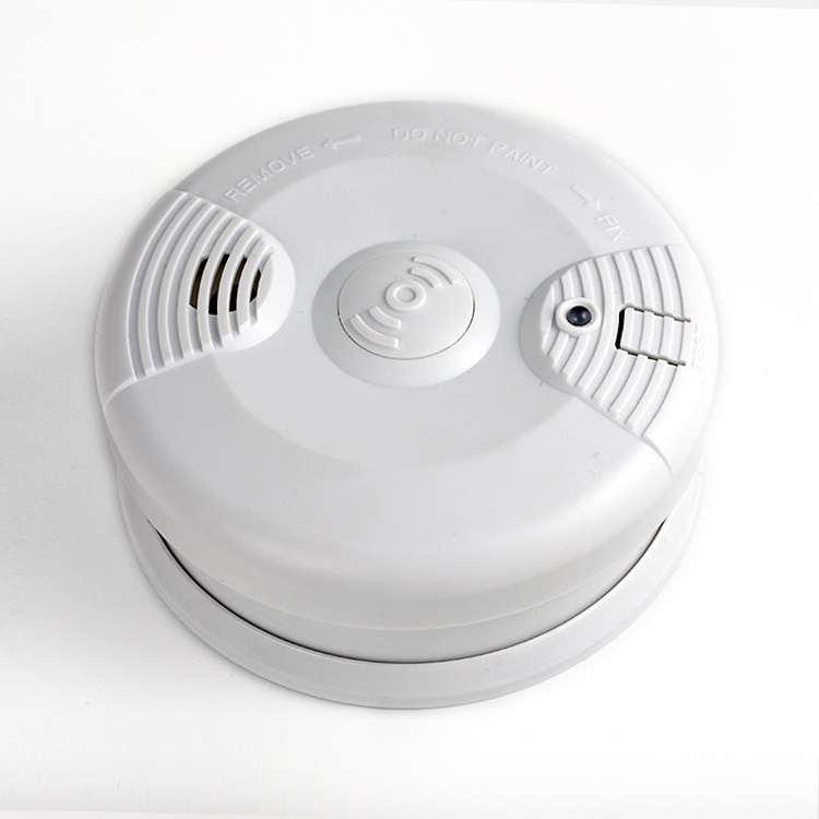 Cigarette Battery Standalone Smoke Detector with Internal and Exteranl Battery