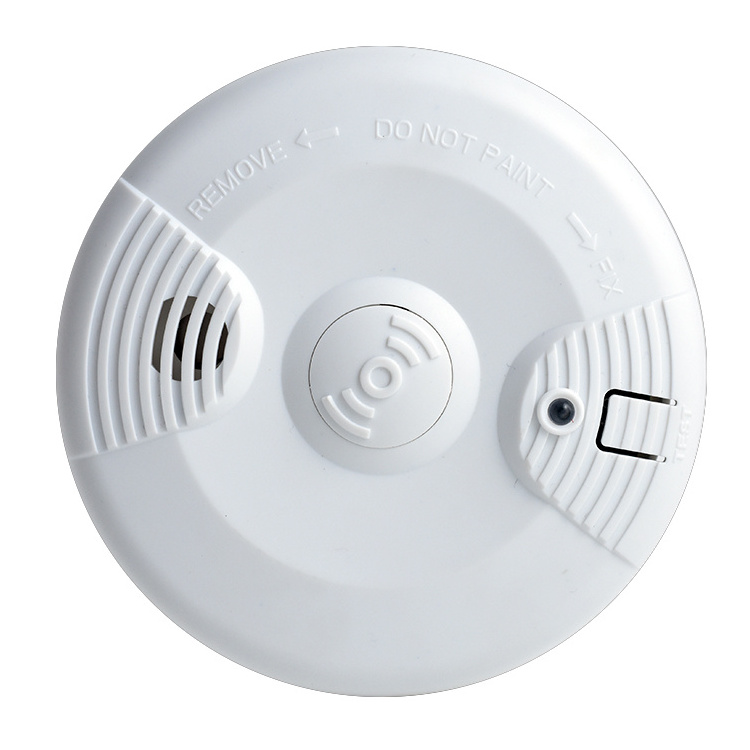 Cigarette Battery Standalone Smoke Detector with Internal and Exteranl Battery