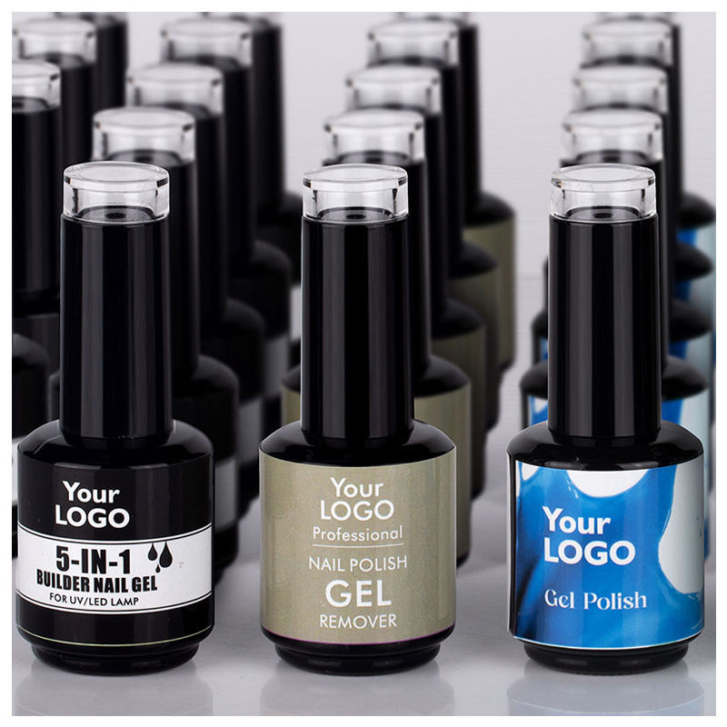 OEM logo 9colours 15ML Magnetic Gel Polish Set glass bead Cat Magnetic Eye Gel Nail Polish LED Gel Nail Art Manicure