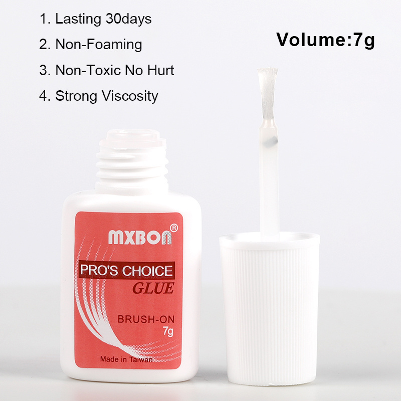 Wholesale Nail Glue OEM ODM Professional Super Fast Drying Brush On MxBon Nail Glue For Acrylic Nails Artificial Fingernails