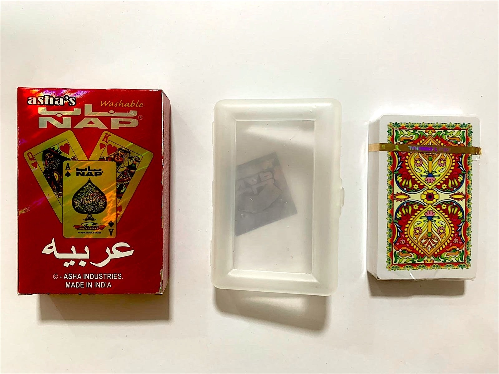 Factory Wholesale High Quality  casino  NAP Arabia Plastic Playing Cards  from Indian seller and manufacturer