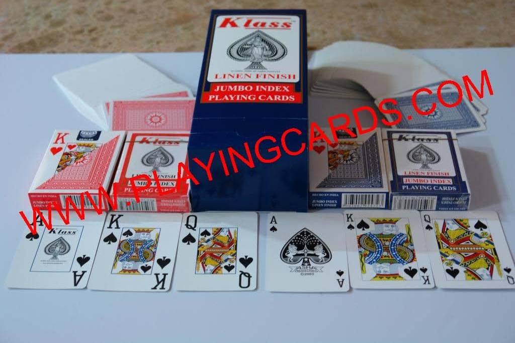 CASINO QUALITY LINEN EMBOSS PLAYING CARDS High Quality Customized Paper Poker Playing Card for Casino