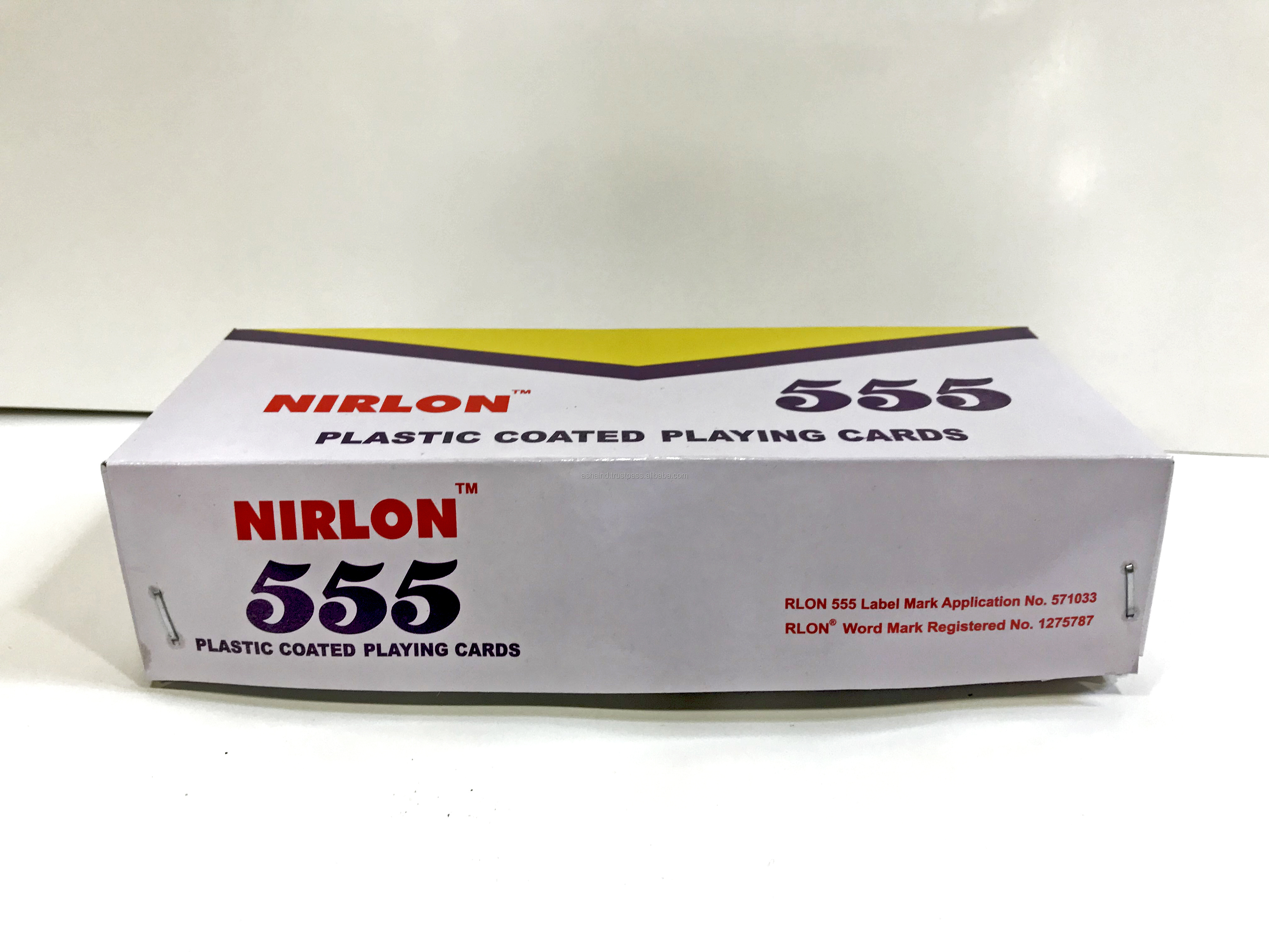 Custom Printed Nirlon 555 Playing Cards Hot Sale Gambling Playing Cards With Beautiful Design available in bulk