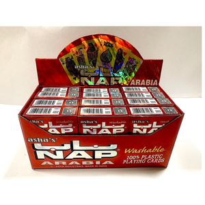 Factory Wholesale High Quality  casino  NAP Arabia Plastic Playing Cards  from Indian seller and manufacturer