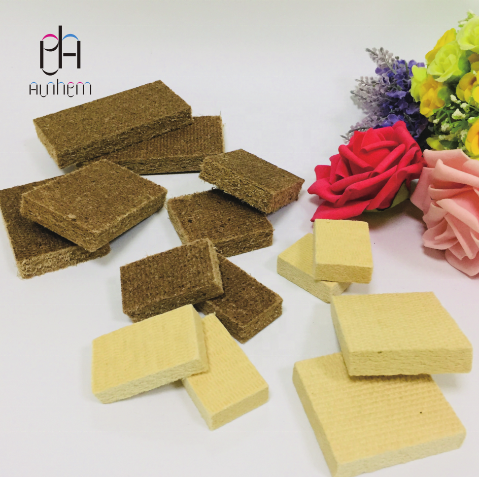 Wholesale wooden block for freshener perfume absorbed organic block fragrance wood block & wood can, M-1083