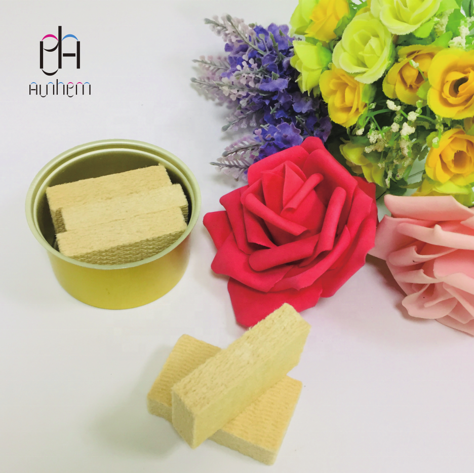 Wholesale wooden block for freshener perfume absorbed organic block fragrance wood block & wood can, M-1083