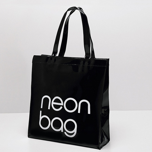 Manufacturer the little neon custom iridescent jelly PVC bags wholesale women waterproof hologram clear beach tote bag