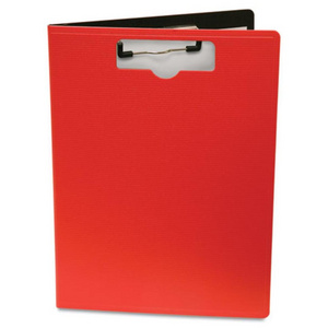 Good selling cheap custom printed PVC single clipboard, double clipboard folder, plastic A4 folding clipboard