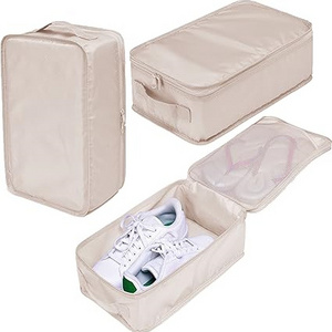 Large size Travel Shoe storage Bag with Handle Holds Shoes Packing Cubes for Travel