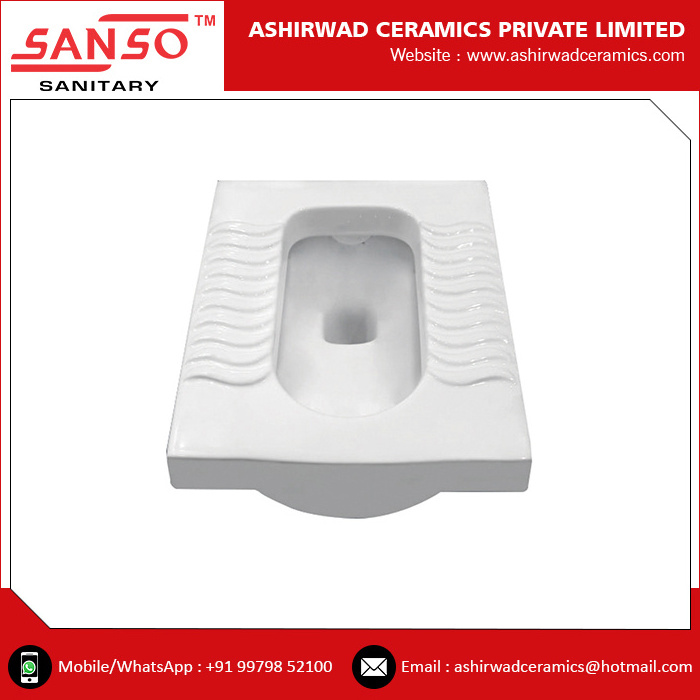 Top Quality Ceramic Squat Pan at Lowest Price