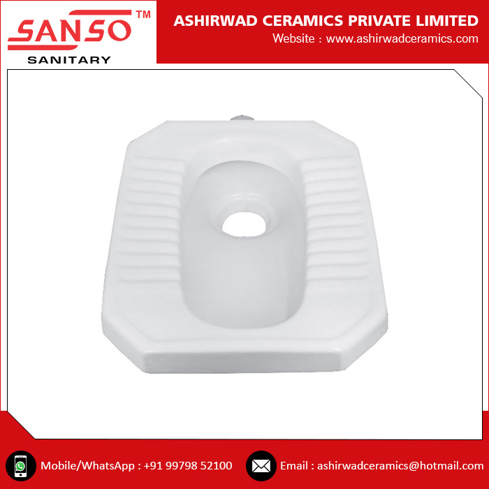 Top Quality Ceramic Squat Pan at Lowest Price