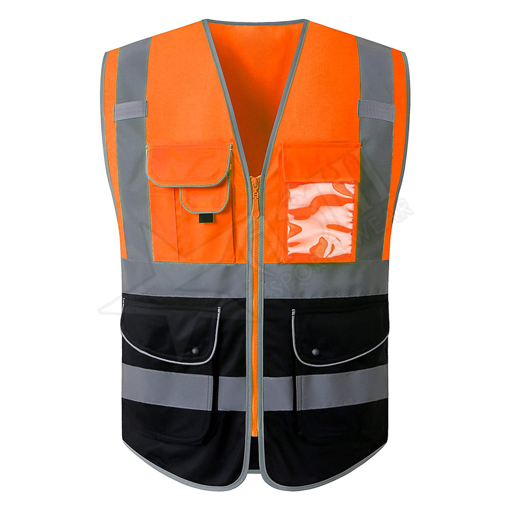 100% Polyester Safety Jacket Security Reflective Safety Vest For Men Women Mixed Color Security Reflective Safety Rain Jacket