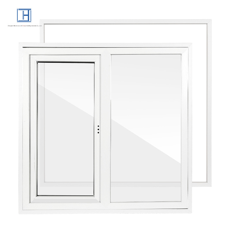 Plastic steel casement Windows New Listing Modern Style High Quality UPVC Window Sliding PVC Window