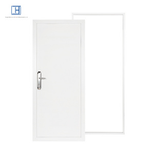 Simple high-quality steel door, fireproof and anti-theft, prefabricated house door steel doors for home