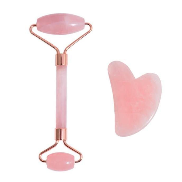 Hot sale Environment-friendly resin face roller and gua sha scraper plastic gua sha facial neck back leg massage tool