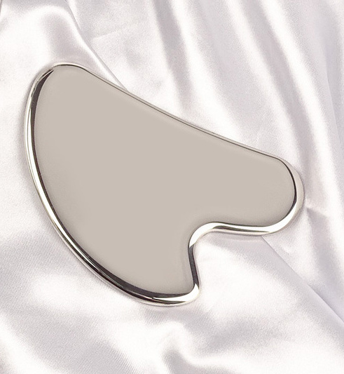 Stainless Steel Gua Sha body High Quality 304 Stainless Steel guasha Wholesale Face Metal Gua Sha Massager Tool