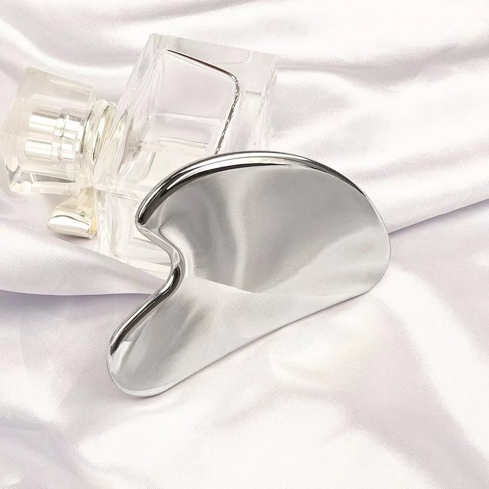 Stainless Steel Gua Sha body High Quality 304 Stainless Steel guasha Wholesale Face Metal Gua Sha Massager Tool