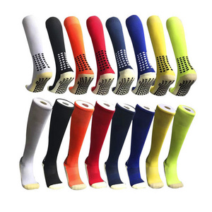 terry bottom breath non slip short medium long tube compression soccer grip socks for athletic football training stockings