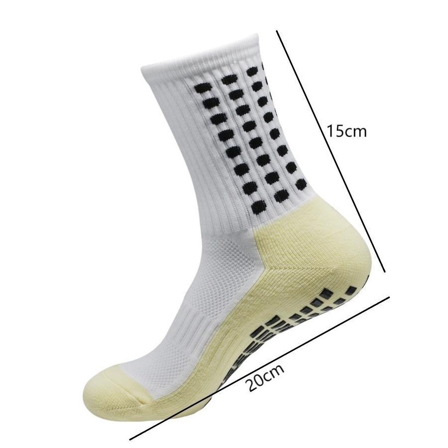 High Quality Custom Ankle Grip Football Anti Slip Medias Adult Non Slip Sports Soccer Socks for Men