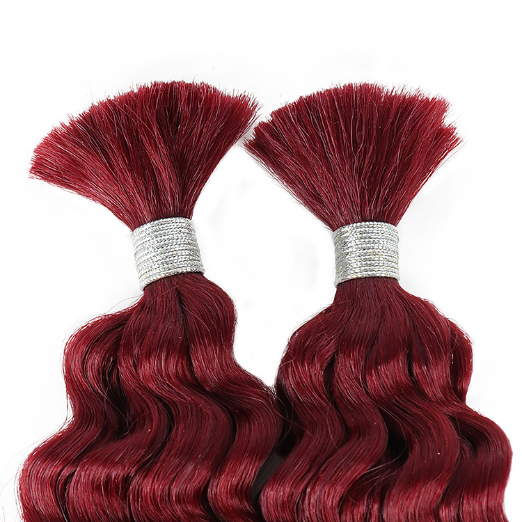 Wholesale Heat Resistant Extension Silky Straight Deep Wave Afro Kinky Synthetic Bulk Hair For Braiding