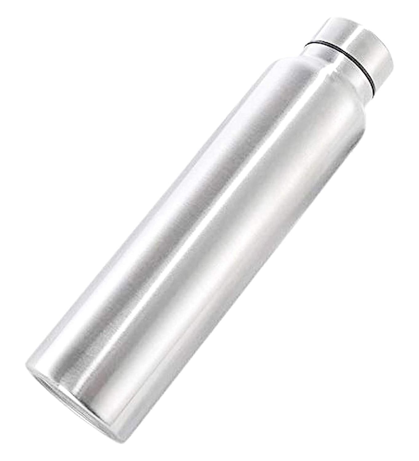 Premium Stainless Steel Water Bottle With Lid Perfect Use For Camp Fridge Bottle Gym Bottle 1 Litre (1000 ml) (Pack of 6)