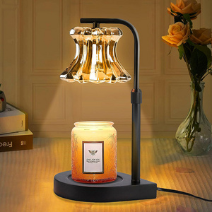 Candle Warmer Lamp, Electric Candle Lamp with Dimmer & Timer Control, Height Adjustable Aromatic Candle Melter Night Light