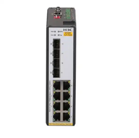 H3C IE4000 series industrial-grade Gigabit Ethernet switch IE4300-12P-PWR high performance and wide temperature resistance