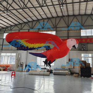 Event hanging Colorful giant inflatable animal /inflatable bird model/ inflatable parrot for advertising