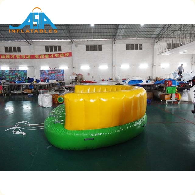 Crazy Ufo Inflatable Towable Water Sports Boat / Inflatable Floating Water Sofa Games For Water Sports