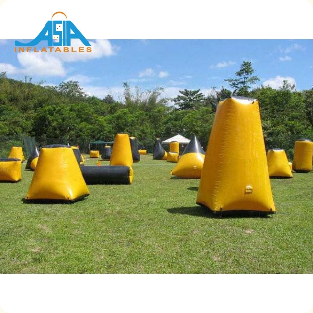 Battle Inflatable Paintball Marker , Inflatable Bunker For Cs Game