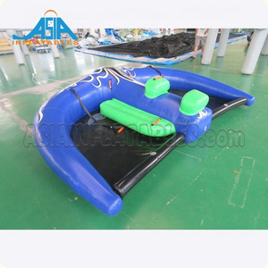 Water Ski Towable Boat / Inflatables Flying Manta Ray For Water Kite Ski Tube