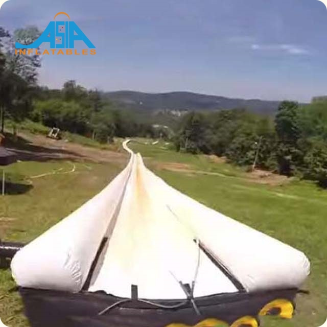 Giant Inflatable Water Slide Customized Slip And Slide Inflatable Slip N Fly Slide