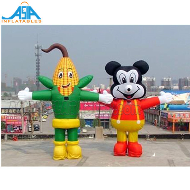 Giant Inflatable Mouse  Duck Walking Mascot Costume Doraemon Moving Cartoon For Advertising