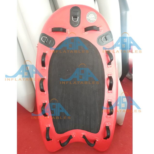 Drop Stitch Inflatable Small Sup Board Customized Color Short Lifeguard Sled Jet Ski Rescue Sled Board