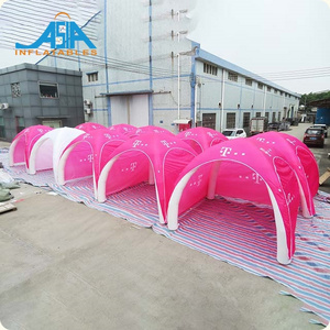 Large Outdoor Event Party Canopy Tent Advertising Inflatable X-gloo Tent With Digital Printing For Sale