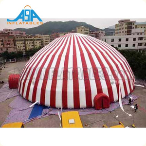 Outdoor Temporary Shelter Tent , Fashion Portable Yurt Tents Inflatables , Sale Geodesic Domes Circus Tent