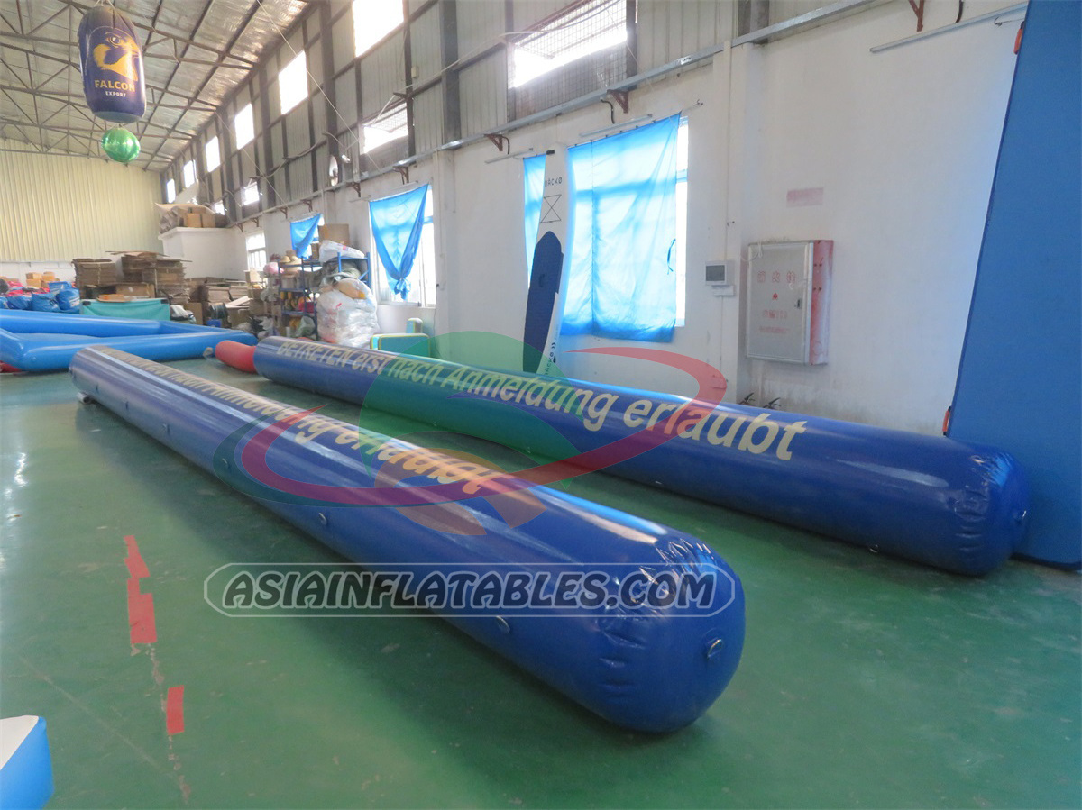 Water park used inflatable buoy for sale, inflatable buoy floating pipes on sea water park buoy