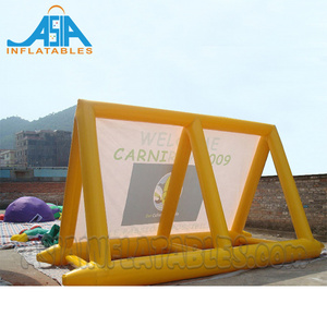 10mL Inflatable Water Floating Billboard / Highway Billboard Advertising / Inflatable Advertising Billboard Display System