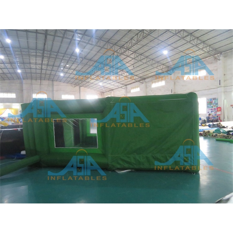 Movable Waterproof inflatable Car Painting Tent Inflatable Spray Paint Booth Tent