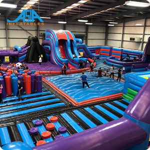 Big bounce america indoor outdoor inflatable jumping house giant inflatable bouncer castle amusement theme trampoline park