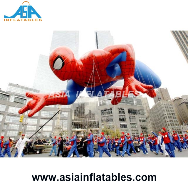 Giant Inflatable  Fireman Propaganda Balloon Customized Inflatable Spiderman  Hulk Parade Balloon