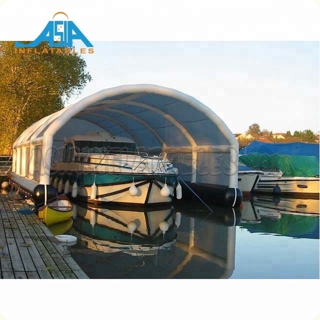 Boat Floating Cover and Storage Tent Inflatable Garage / Waterproof Inflatable Boat Tent